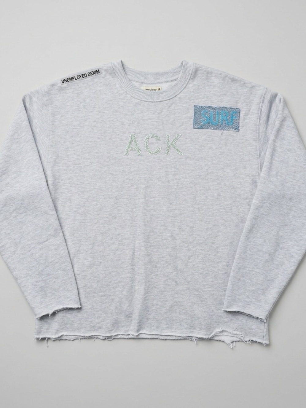 Unemployed Denim Worn Sweatshirt